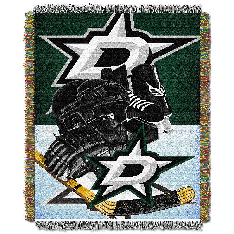 Dallas Stars Home Ice Advantage Throw Blanket