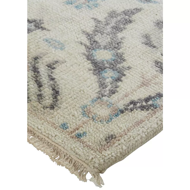 Weave and Wander Bennet Luxury Arts and Crafts Style Wool Rug