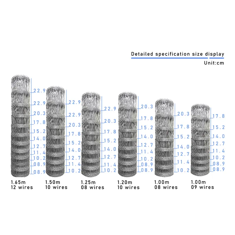 High quality Hot dip galvanizing tractor supply cheap livestock deer goat sheep farm fence cattle fence