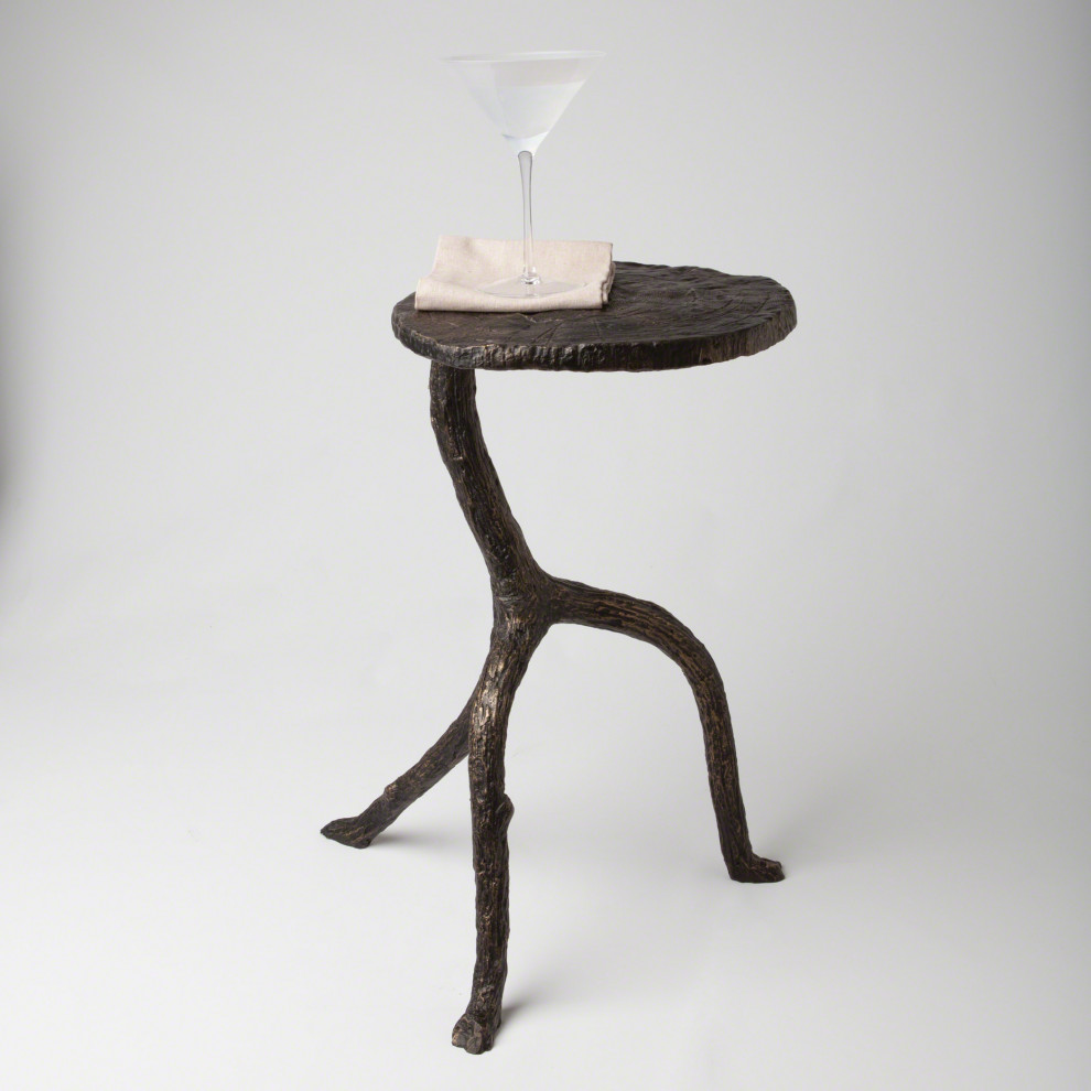 Wal Sticks Table   Rustic   Side Tables And End Tables   by HedgeApple  Houzz