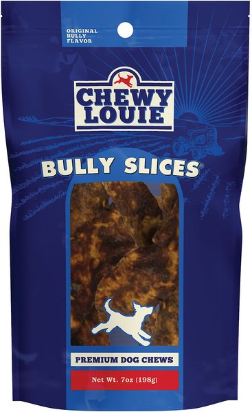 Chewy Louie Bully Slices Dog Treat