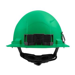 MW BOLT Green Type 1 Class E Full Brim Non-Vented Hard Hat with 6-Point Ratcheting Suspension (10-Pack) 48-73-1127X10