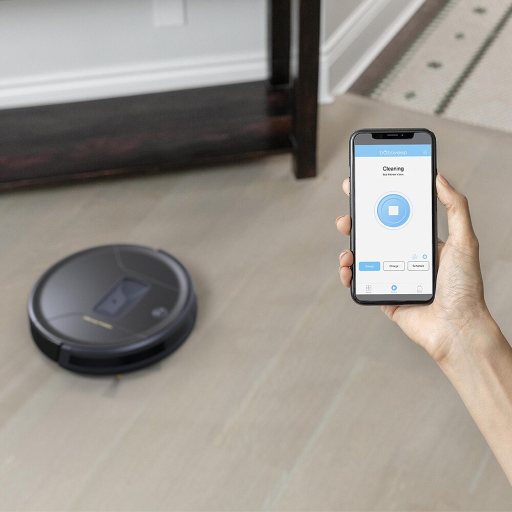 bObsweep PetHair Vision Wi Fi Connected Robotic Vacuum Cleaner