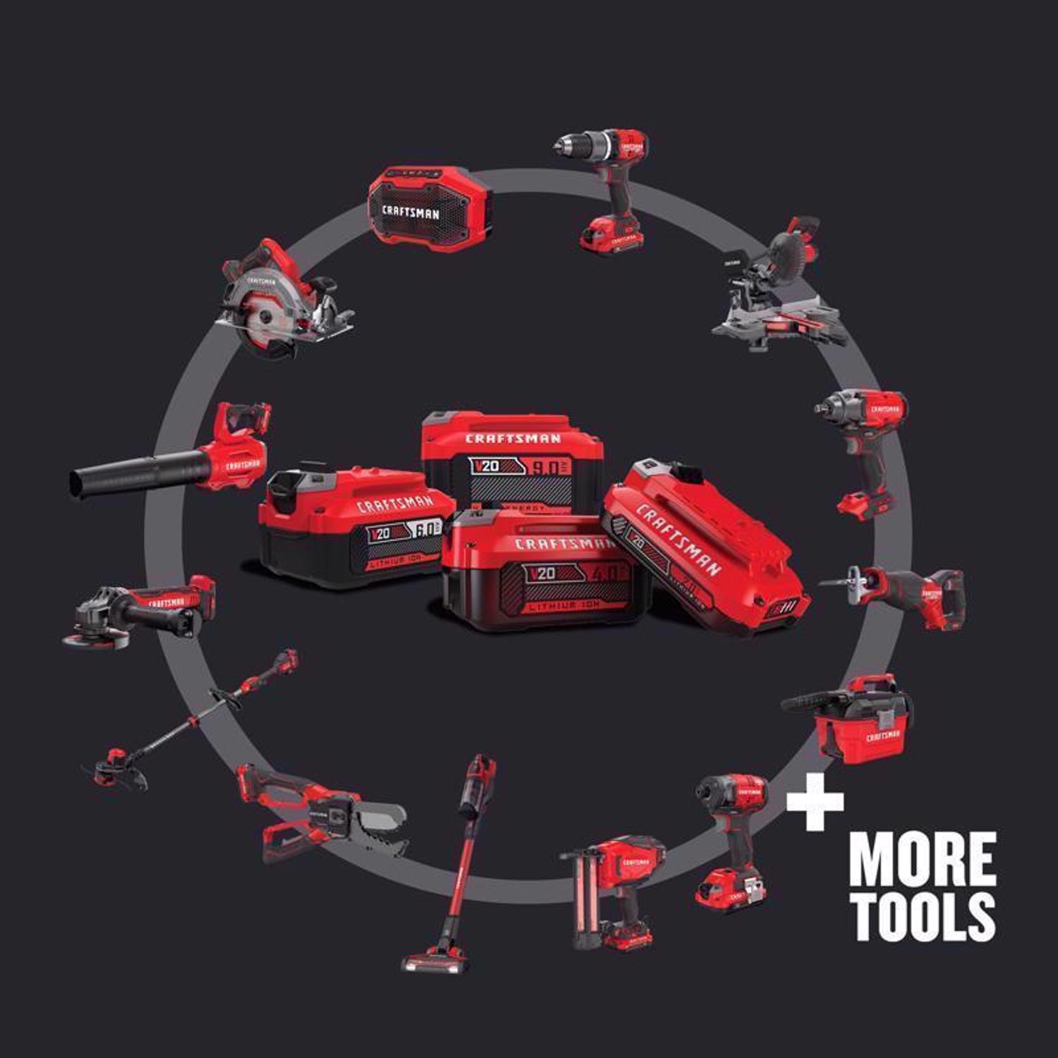 Craftsman V20 Cordless Brushless 2 Tool Combo Kit