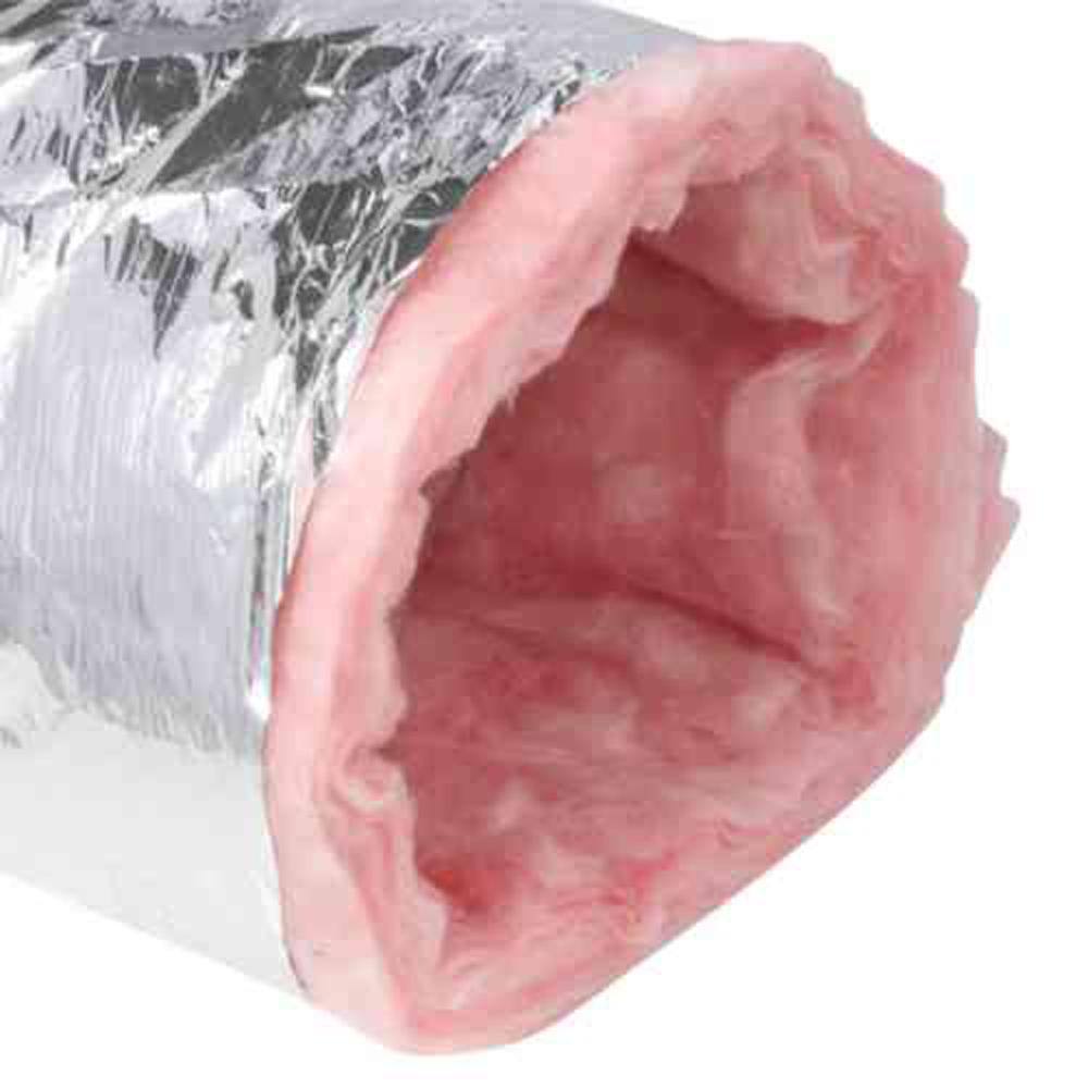 Master Flow 8 in. Dia R-8 Ductwork Insulation Sleeve INSLV8R8