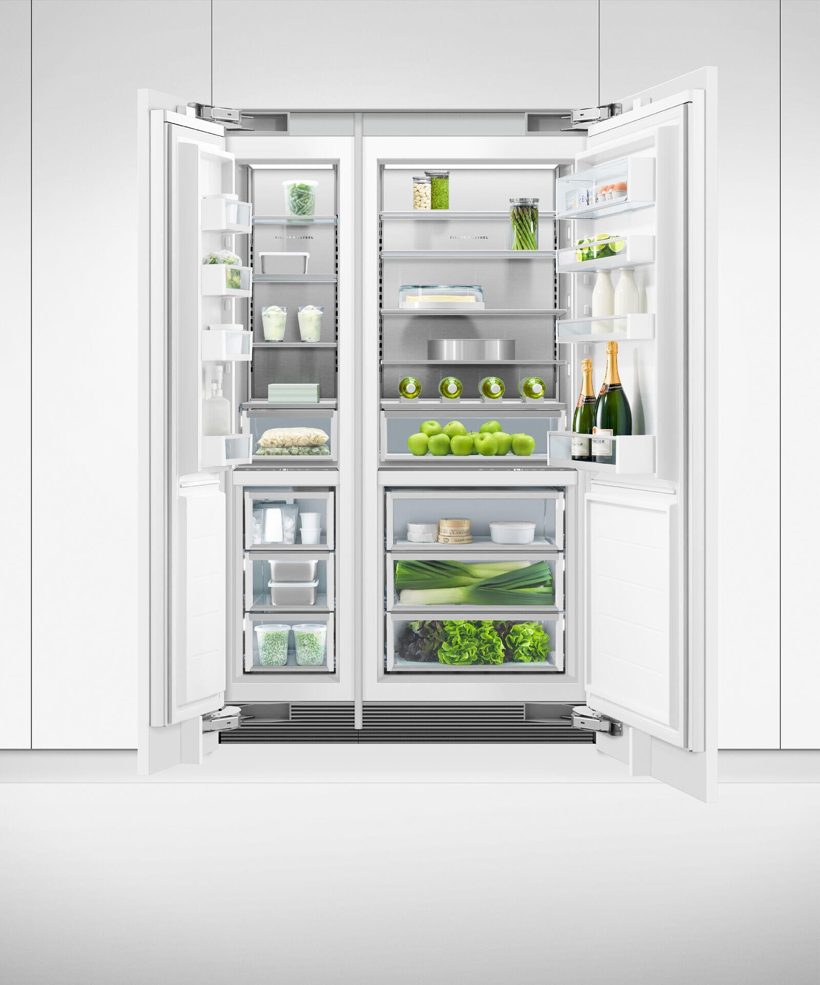 Fisher & Paykel RS3084SRHK1 Integrated Column Refrigerator, 30