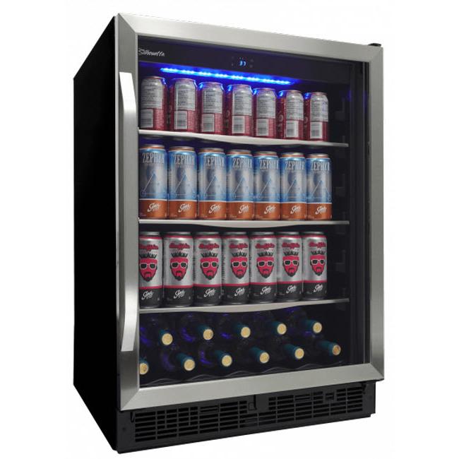 Silhouette Riccotta Freestanding Combination Beverage Center SBC057D1BSS