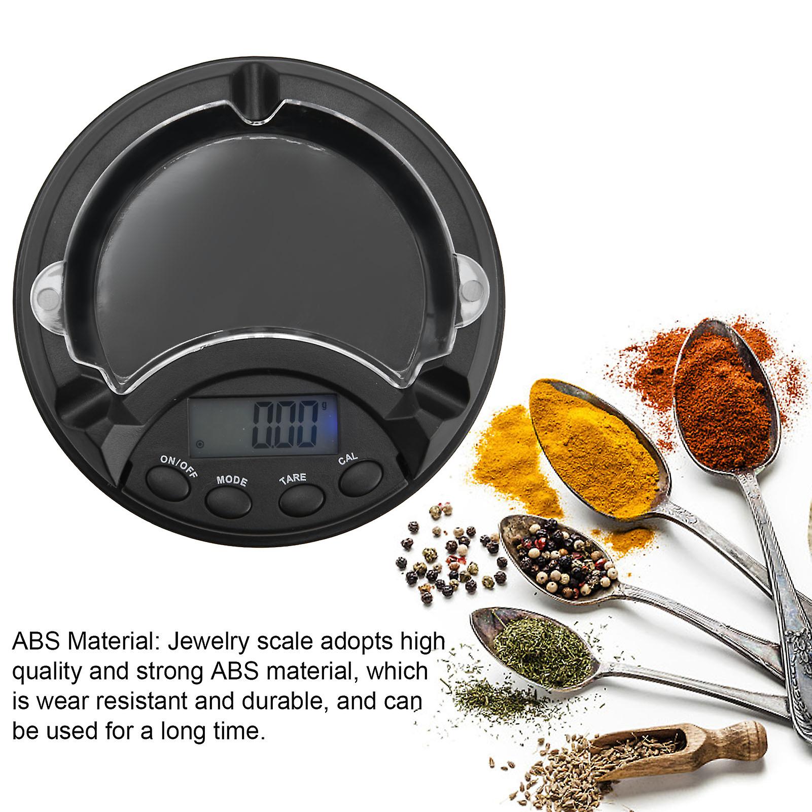 Food Kitchen Scale， Digital Baking Scale Portable Cooking Scales With Lcd Display For Precise Weight Measuring And Portion Control