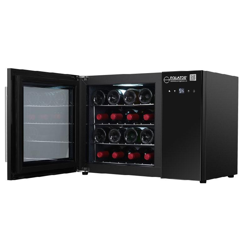 Equator WR16 25 Inch Black Wine Cooler