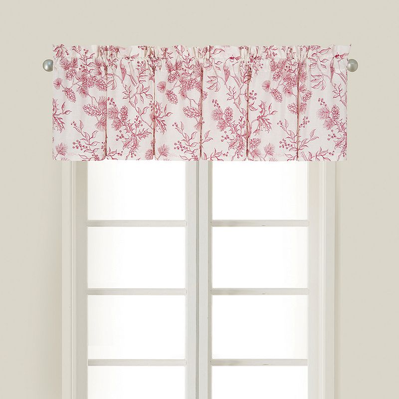 Evergreen Toile Valance