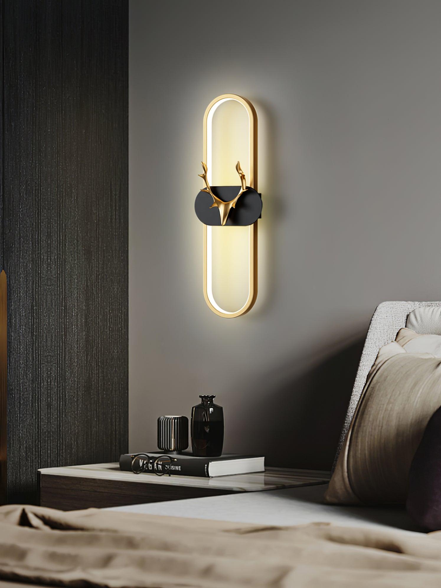 Antlers Halo Wall Lamp