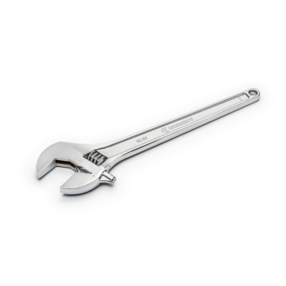 Crescent 18 in. Chrome Adjustable Wrench AC218VS