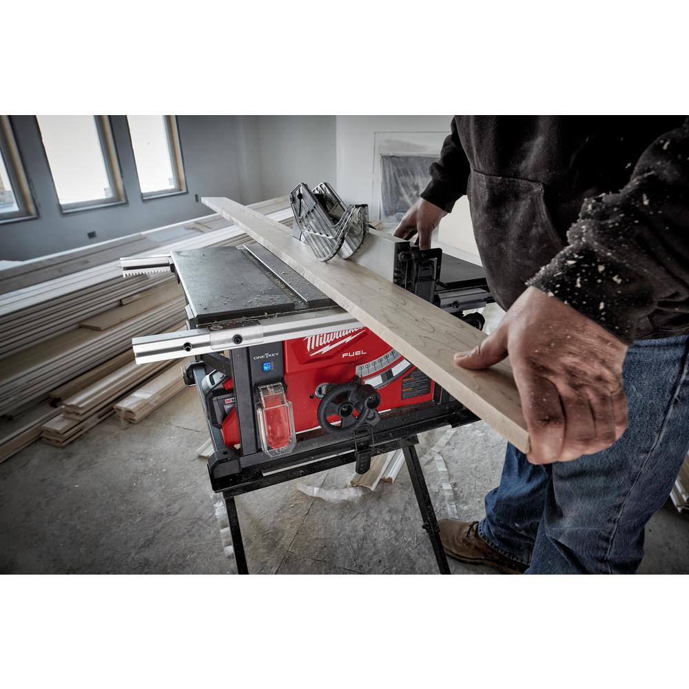 MW M18 FUEL ONE-KEY 18-Volt Lithium-Ion Brushless Cordless 8-14 in. Table Saw W Table Saw Stand (Tool Only) 2736-20-48-08-0561