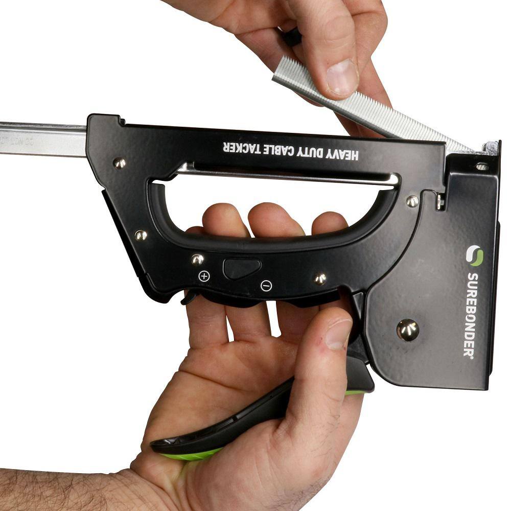 Surebonder Cable Tacker Heavy-Duty Manual Staple Gun 5725