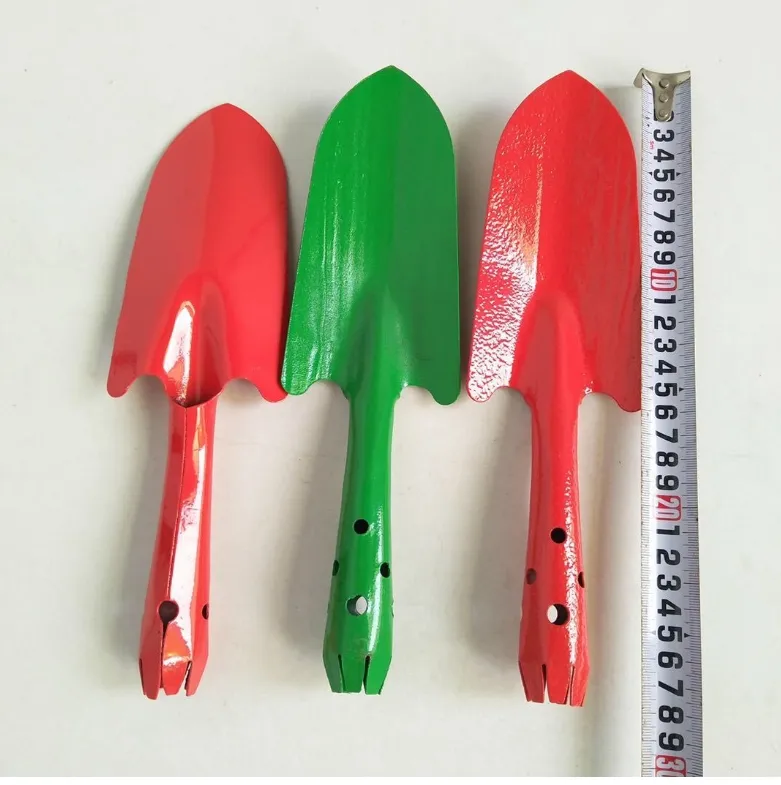 Good Quality Mini Colorful Metal Hand Shovel Garden Tools for Flower Soil Planting Digging Transplanting Garden