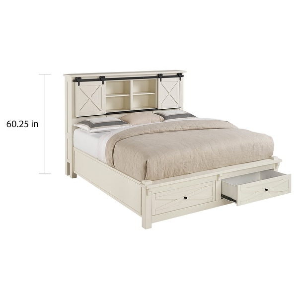 Simply Solid Shanna Solid Wood 6-piece Storage Bedroom Collection - - 29141190