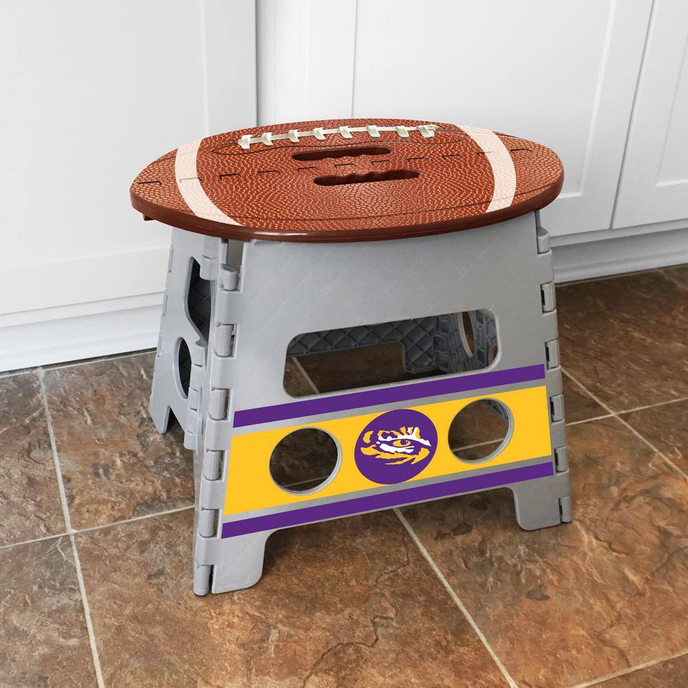 FANMATS NCAA Louisiana State University Plastic Folding Step Stool 24582