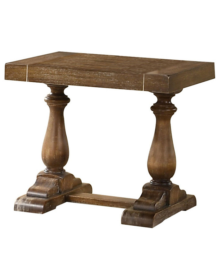 Best Master Furniture Amy Driftwood End Table