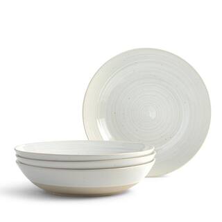 Sango Siterra 16-Piece Casual Rustic White Stoneware Dinnerware Set (Service for 4) 3714WH806ACM33