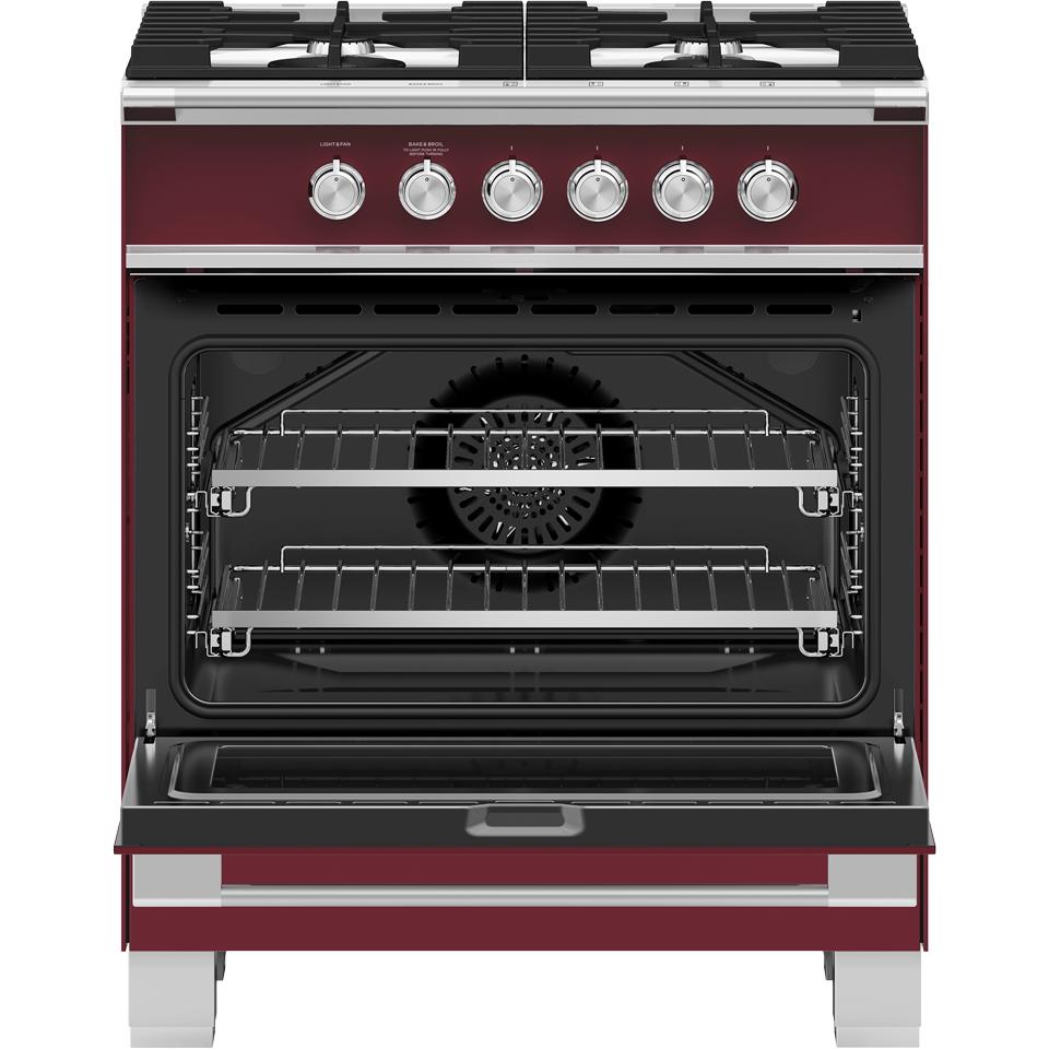 Fisher & Paykel 30-inch Freestanding Gas Range with AeroTech? Technology OR30SCG4R1