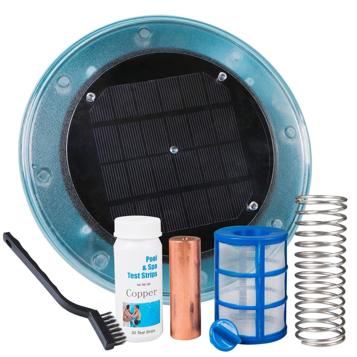 XtremepowerUS Solar Pool Ionizer Chlorine Pool Water Purifier Ionization System up to 35,000 Gallons