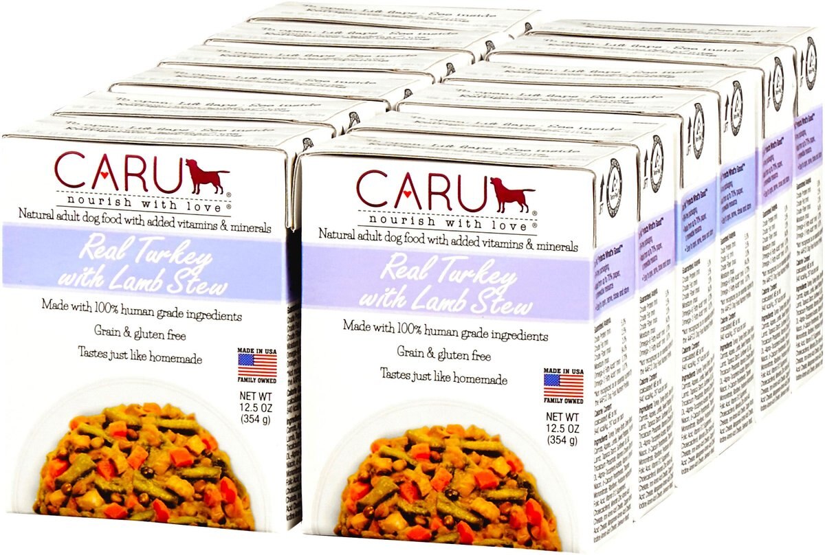 Caru Real Turkey with Lamb Stew Grain-Free Wet Dog Food