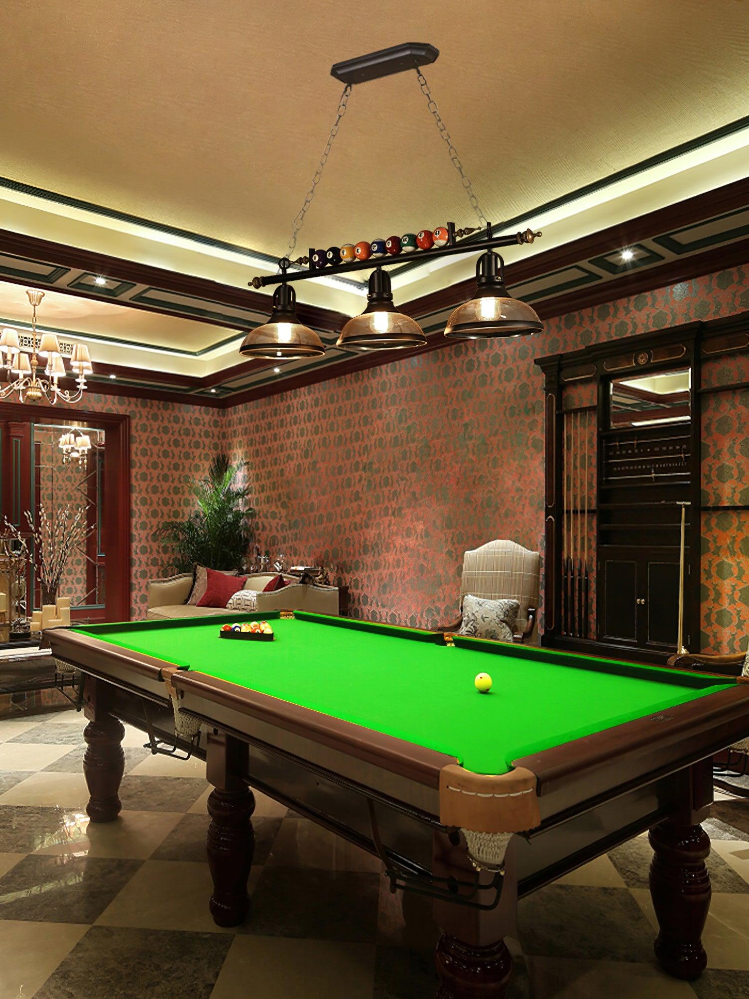 Kasha Billiard Chandelier