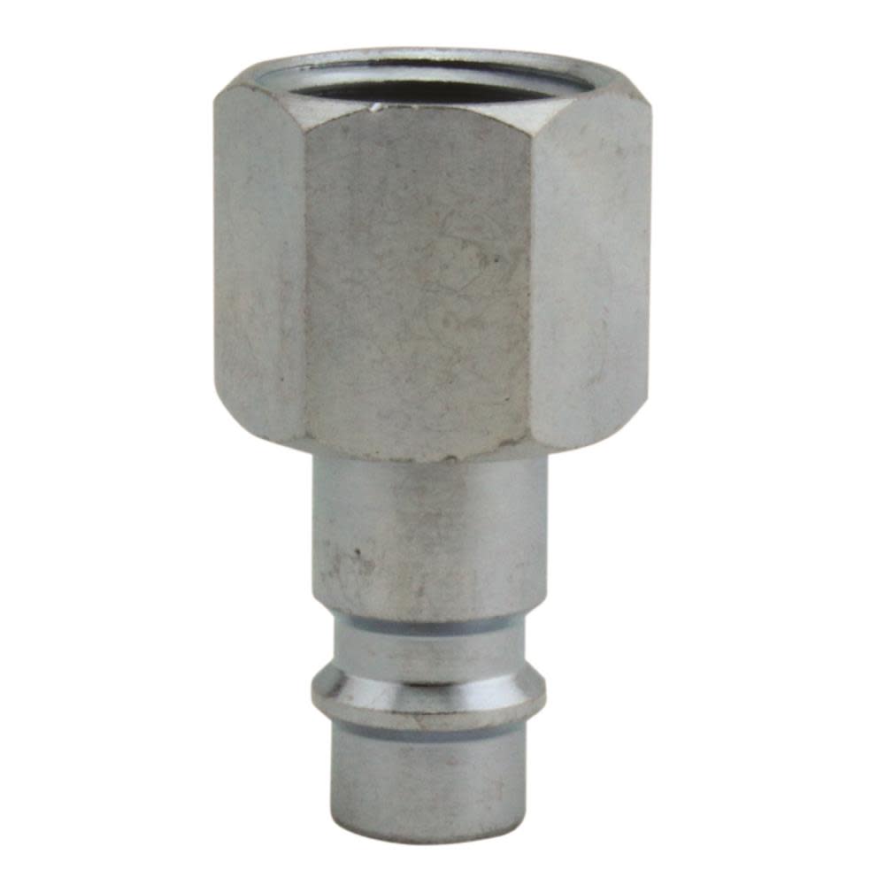 Milton® S-763-1 3/8 FNPT HIGHFLOWPRO™ V-Style/European Interchange Steel Air Plug Fitting (High Volume Low Pressure Application) ;