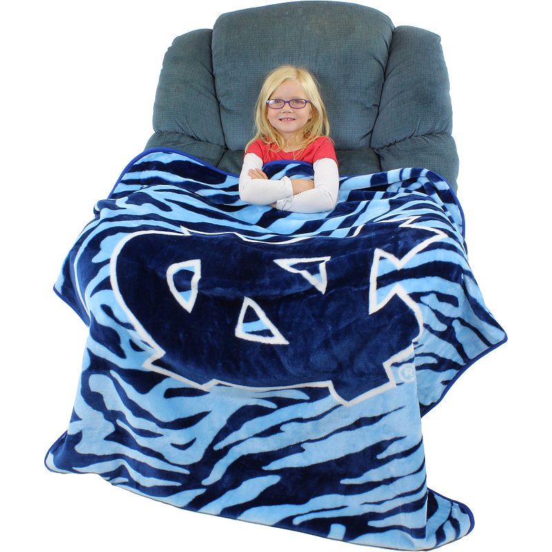 NCAA North Carolina Tar Heels Soft Raschel Throw Blanket