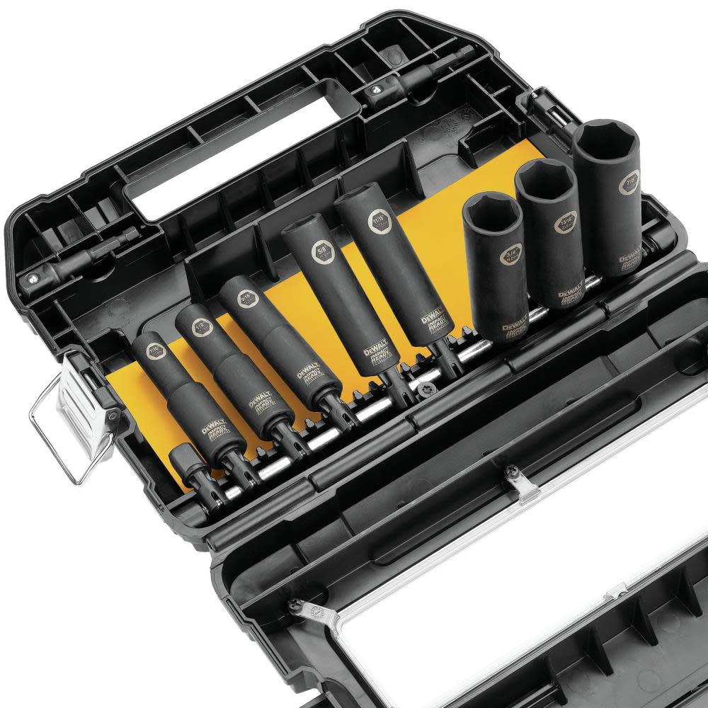 1/2-in 10Pc Impact Ready Socket Set ;