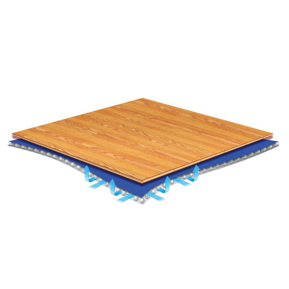 Roberts AirGuard 100 sq. ft. 40 in. x 30 ft. x 2 mm 5-in-1 Underlayment with Microban for Laminate and Engineered Wood Floors 70-105