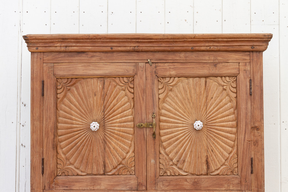 Mid 19th Century Anglo Indian Cabinet   Transitional   Accent Chests And Cabinets   by De cor  Houzz