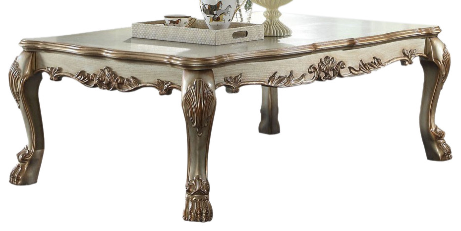 Emma Mason Signature Kiwi Coffee Table in Gold Patina   Victorian   Coffee Tables   by Emma Mason  Houzz