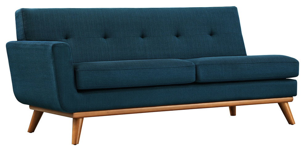 Modway Engage L Shaped Sectional Sofa   Midcentury   Sectional Sofas   by Modway  Houzz