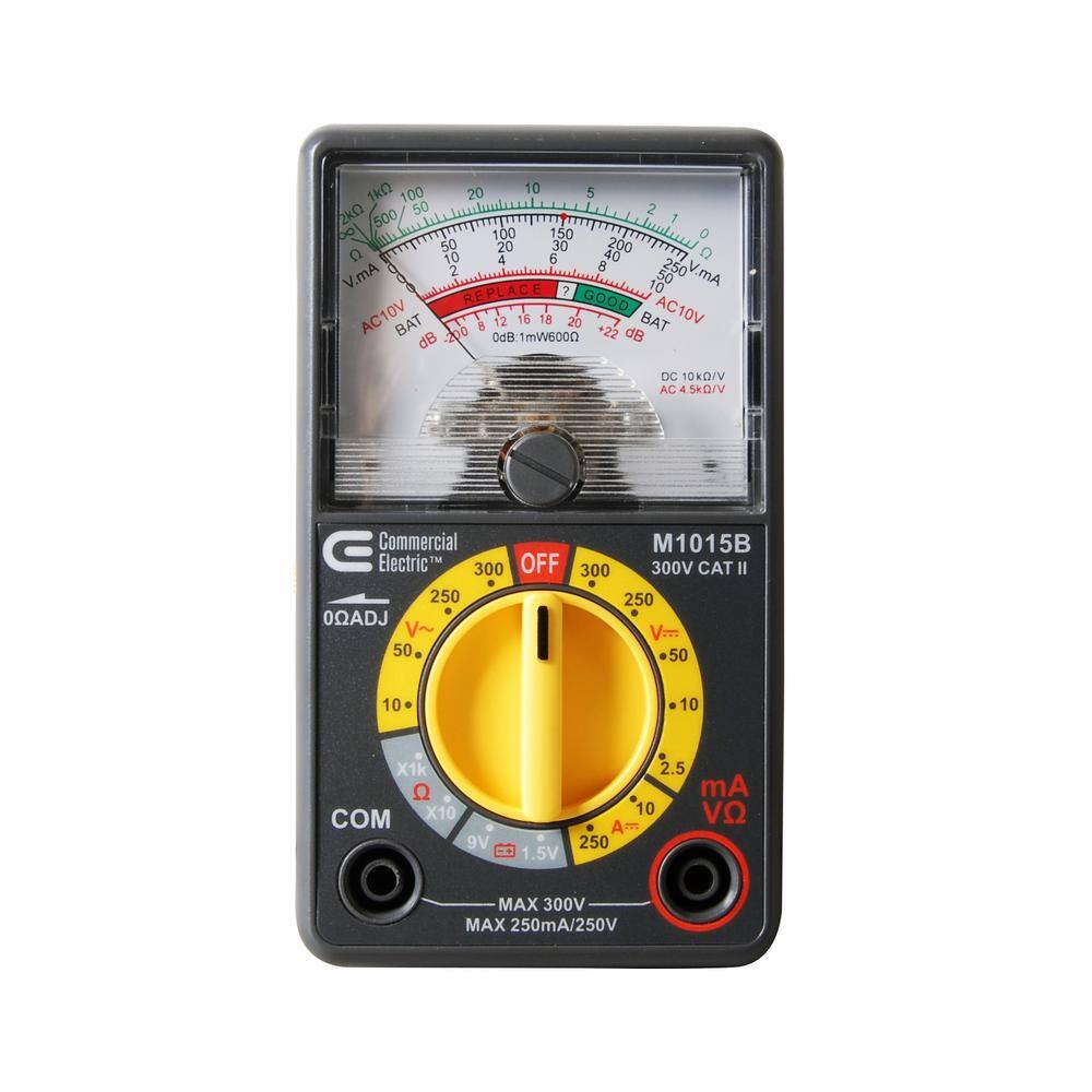 Commercial Electric Analogue Multimeter M1015B