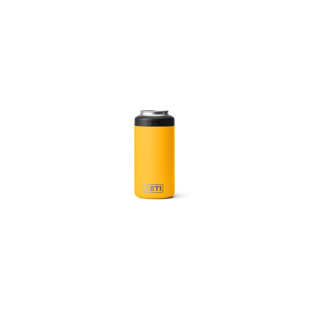 Yeti Rambler Colster Tall Can Insulator Alpine Yellow 16oz ;