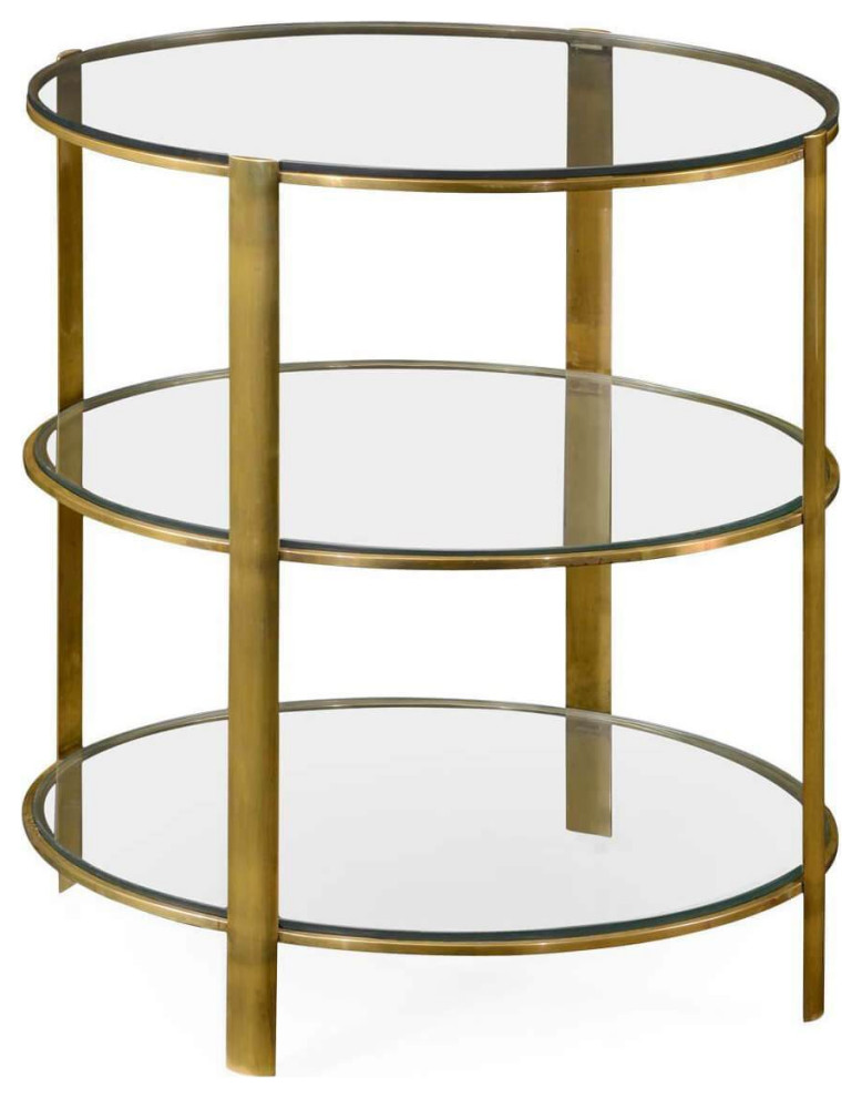 Modern French Side Table   Contemporary   Side Tables And End Tables   by English Georgian America  Houzz