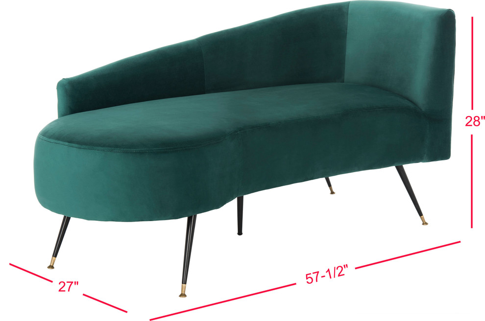 Evangeline Parisian Settee   Midcentury   Loveseats   by HedgeApple  Houzz