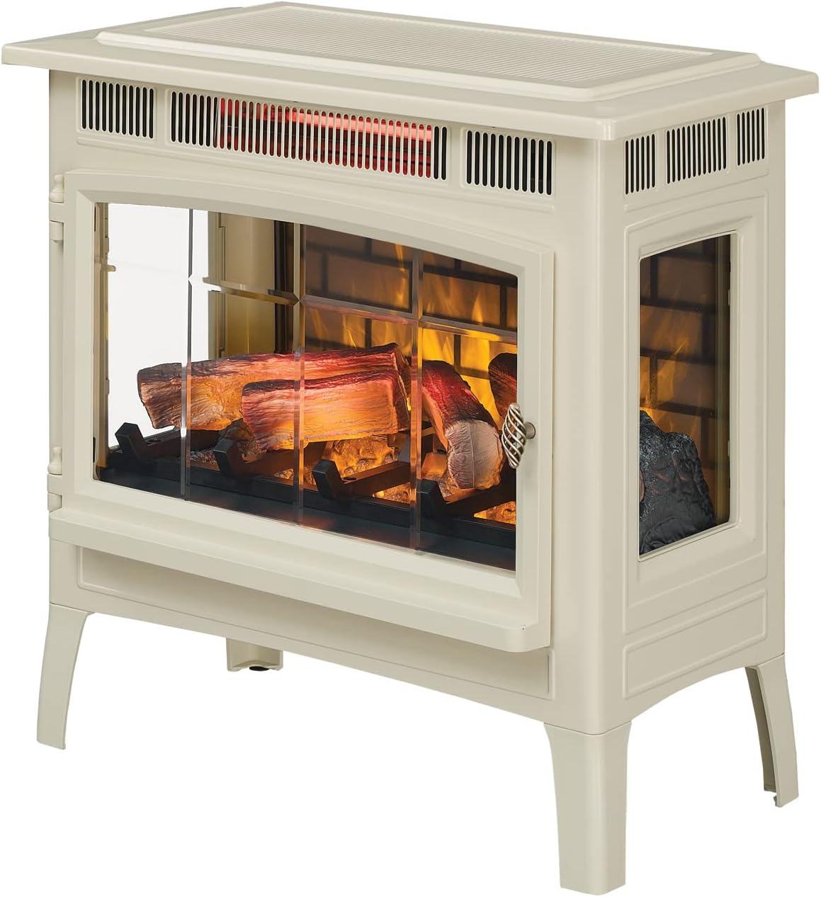 💝Last Day 70% Off✨ Electric Infrared Quartz Fireplace Stove with 3D Flame Effect