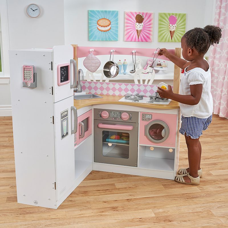 KidKraft Grand Gourmet Corner Kitchen Play Set