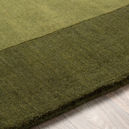 Mystique Wool Dark Green Rug