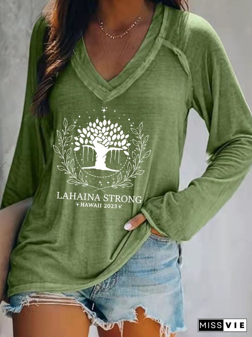 Women's Lahaina Strong Casual T-Shirt