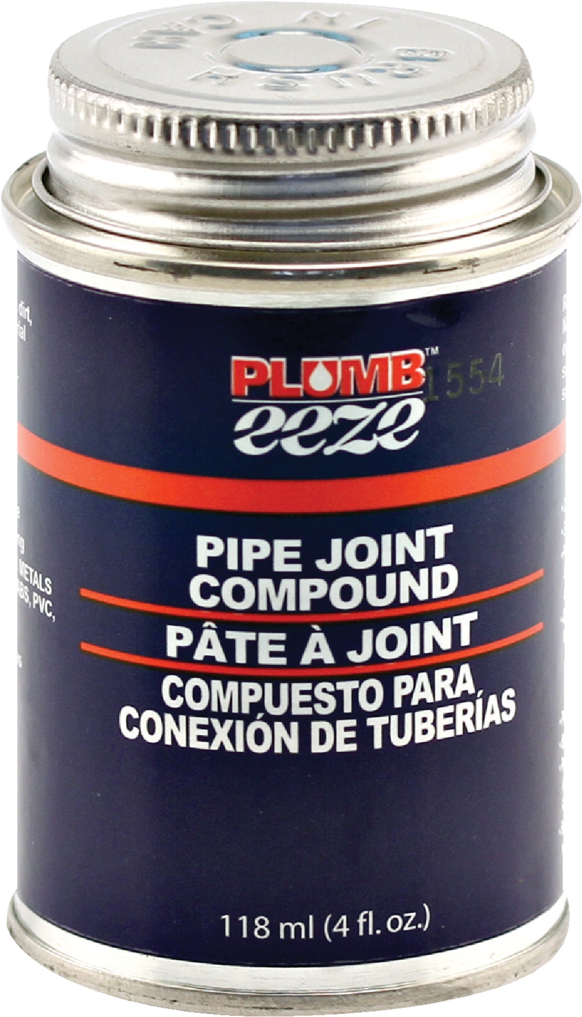 PLUMB-EEZE Pipe Compound 4 Fl. Oz. Gray