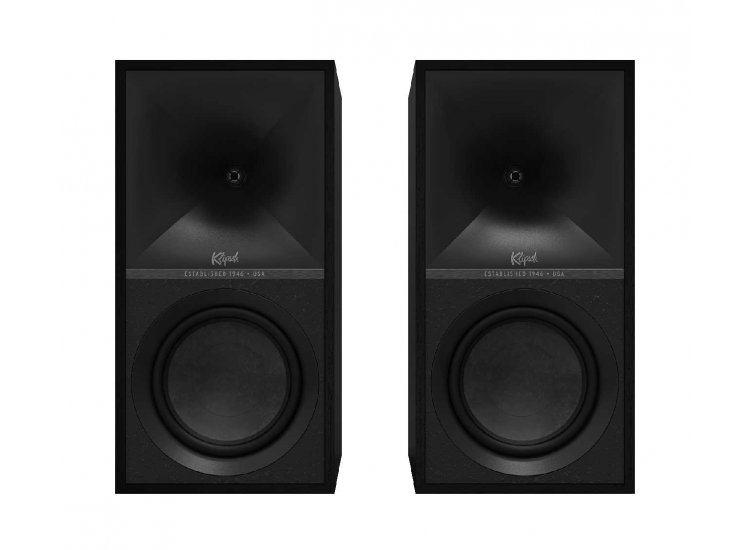 Klipsch The Sevens Heritage Inspired Black Powered Bookshelf Speakers (Pair)