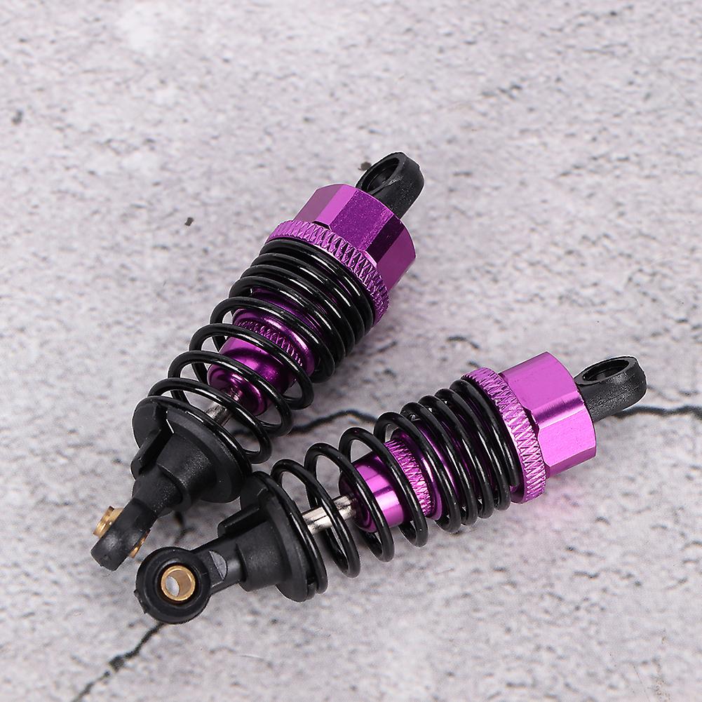 2pcs Shock Struts Damper Fit For Hsp 94101 / 94102 / 94103 / 94122 / 94123 1/10 Rc Carpurple