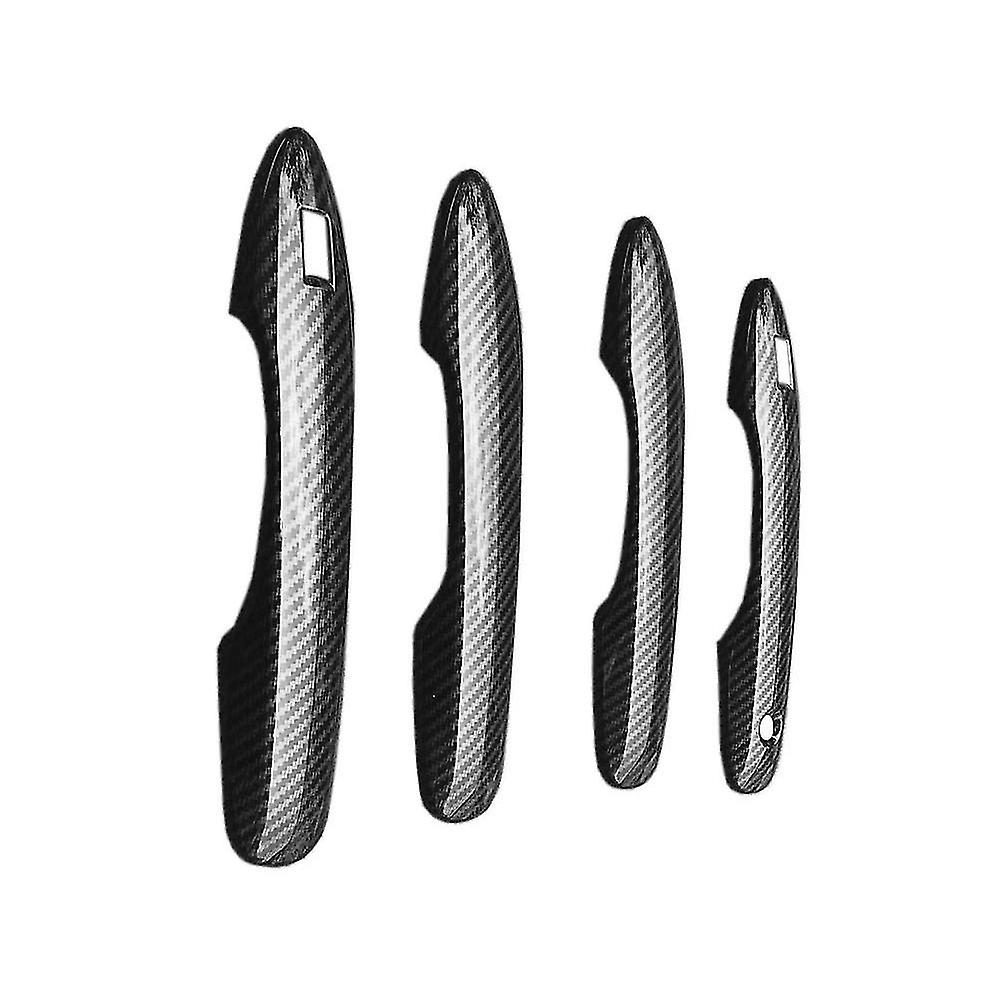 For Corolla Cross 2020 2021 2022 Car Door Handle Cover Side Door Handle Protector Sticker，carbon Fi