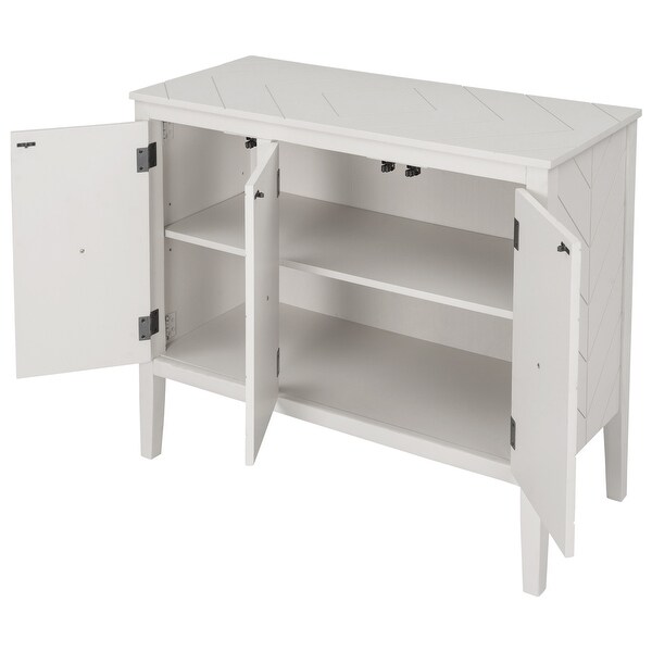 Accent Storage Cabinet with Adjustable Shelf