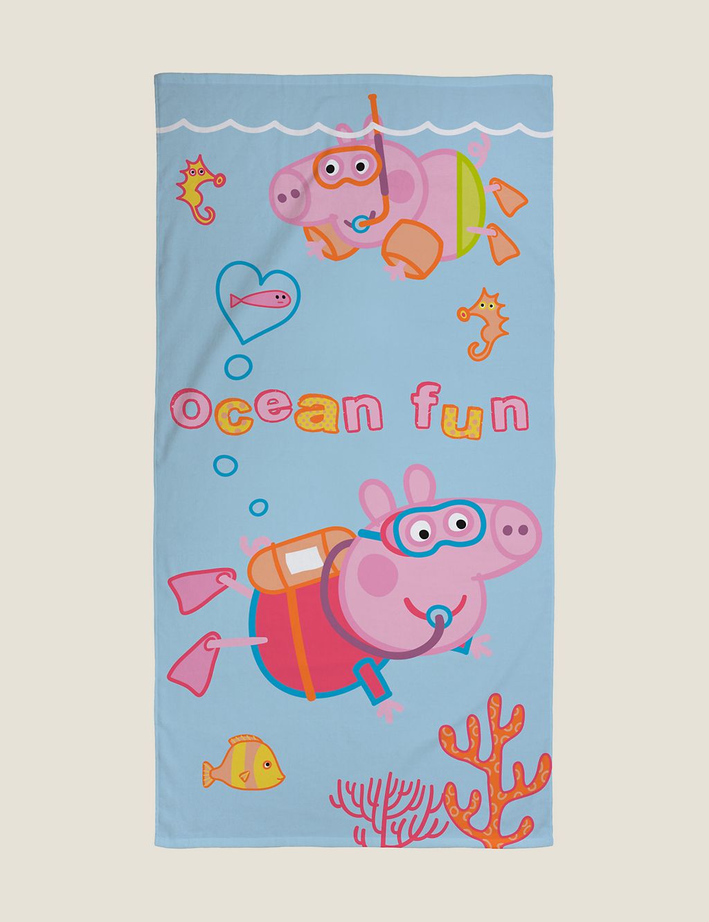 Pure Cotton Peppa Pig™ Kids' Bath Towel