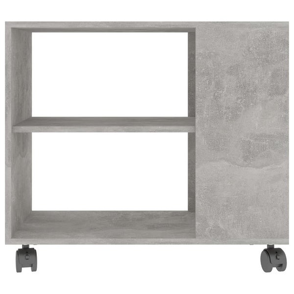 Side Table Concrete Gray 27.6