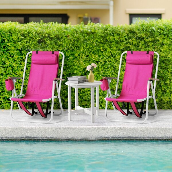 Portable High Strength Beach Chair (2 Pack)